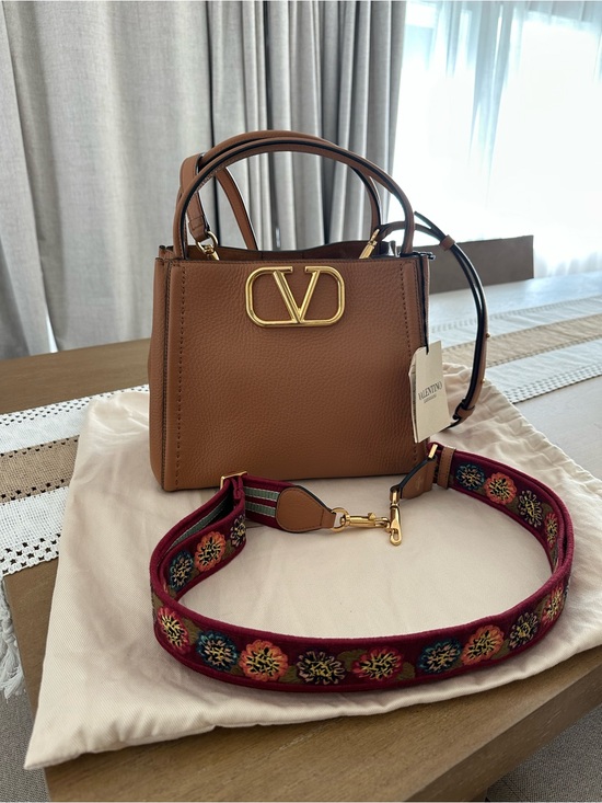 Valentino Handbags - Valentino Garavani Alltime Medium Handbag in Grainy Calfskin